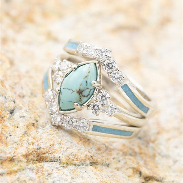 Vintage Blue Stone Ring