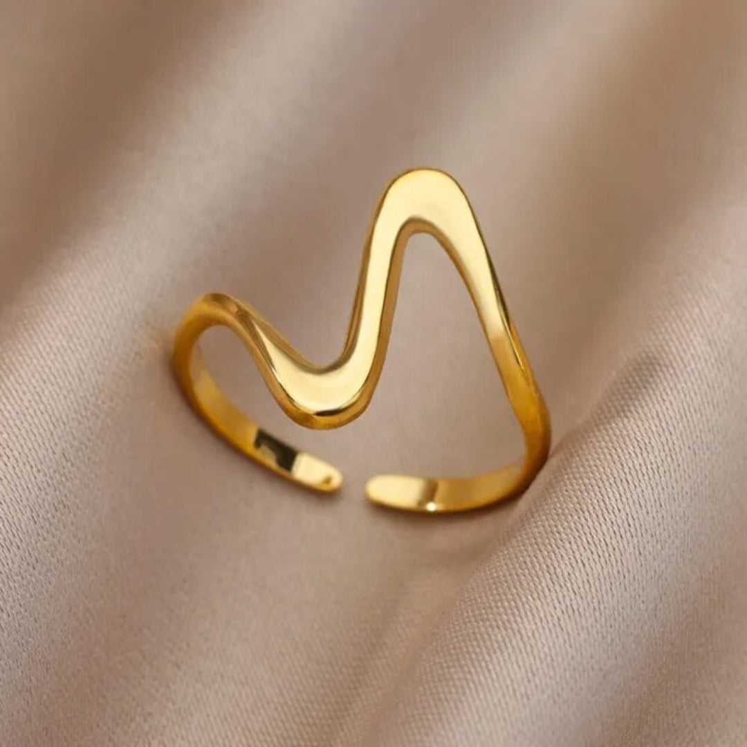 Golden Irregular Ring