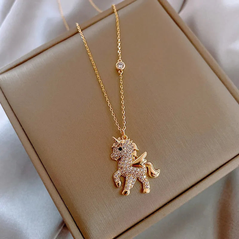 Elegant Unicorn Necklace