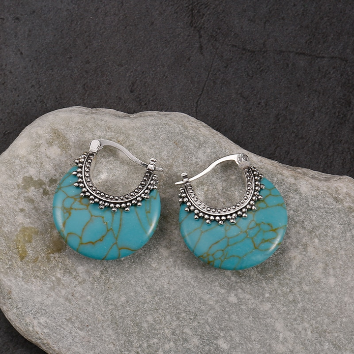 Vintage Stone Earrings