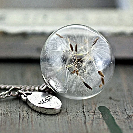 Dandelion Wish Necklace