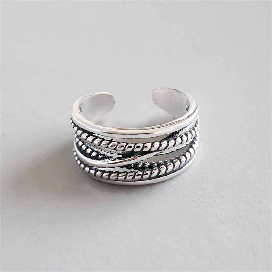 Adjustable Silver Ring