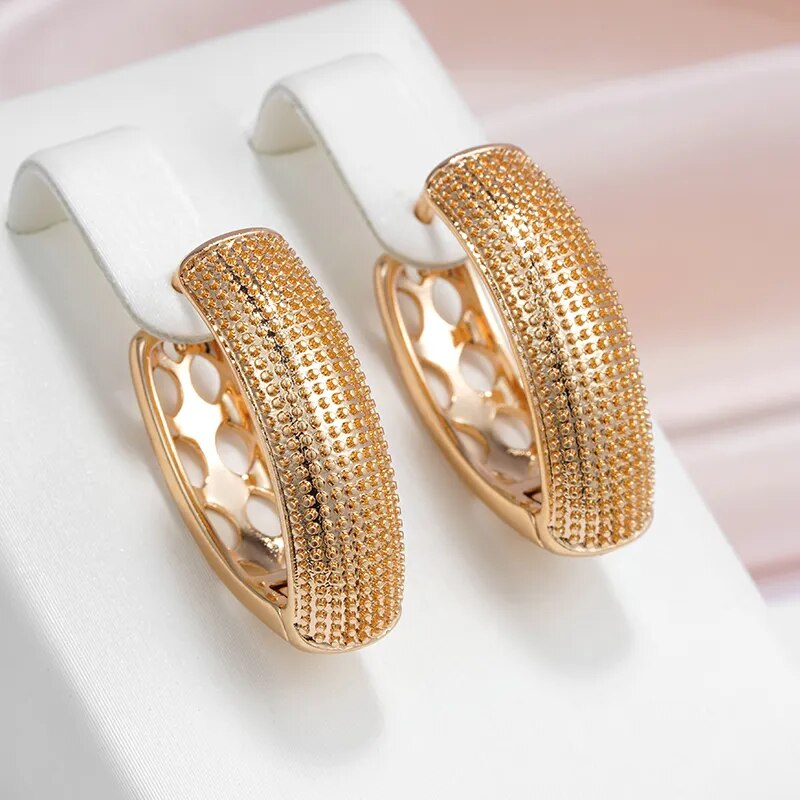 Golden Elegant Earrings