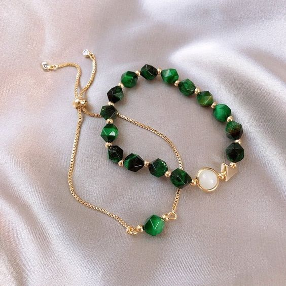 Green Crystal Bracelet