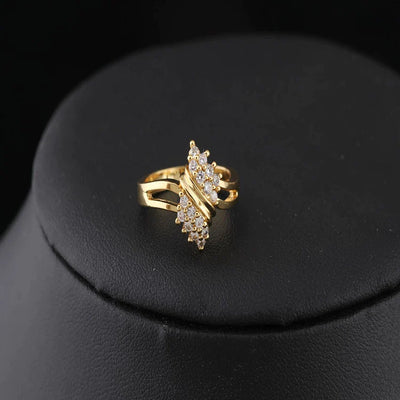 Gold Ring with Diamonds