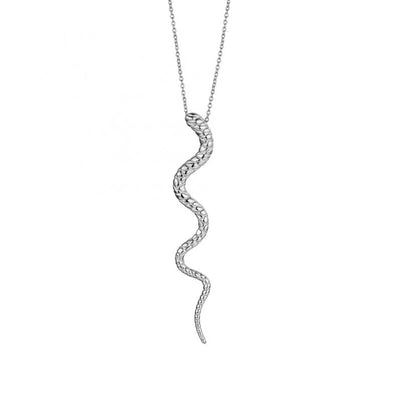 Amazonian Serpent Pendant in 925 Sterling Silver