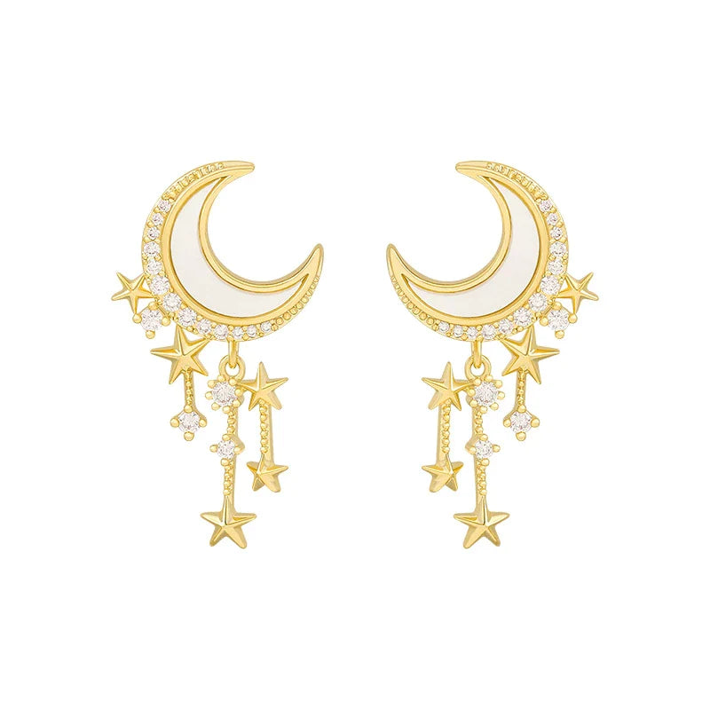 Luxury Moon Shine Earrings