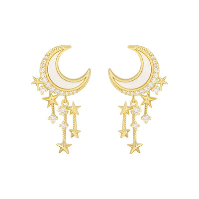 Luxury Moon Shine Earrings