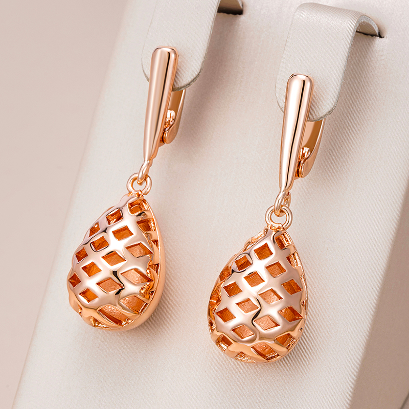 Gold Honey Tree Earrings